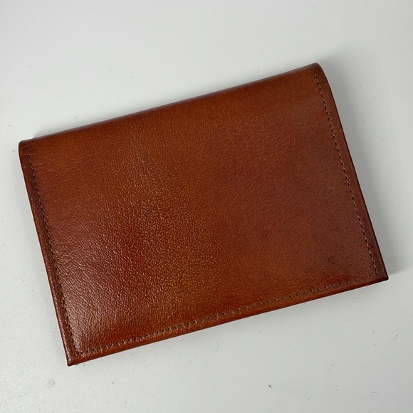 Vintage Swank Cognac Genuine Buffalo Wallet - Picture 2 of 7